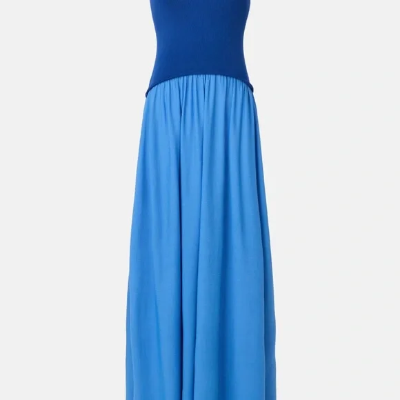 NWT Strapless Soglio Dress Solid & Striped - Picture 5 of 10